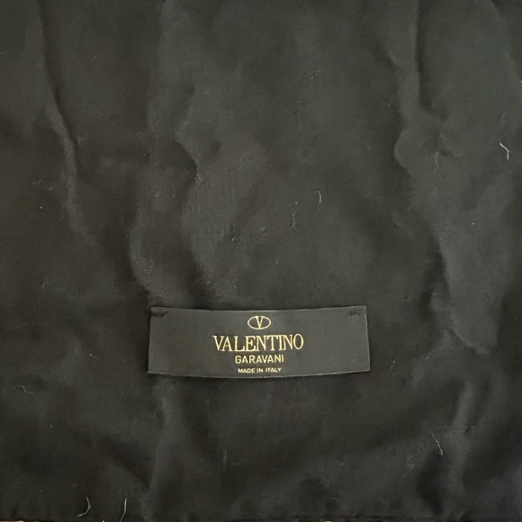 New Valentino black drawstring fabric dust bag - Picture 2 of 5